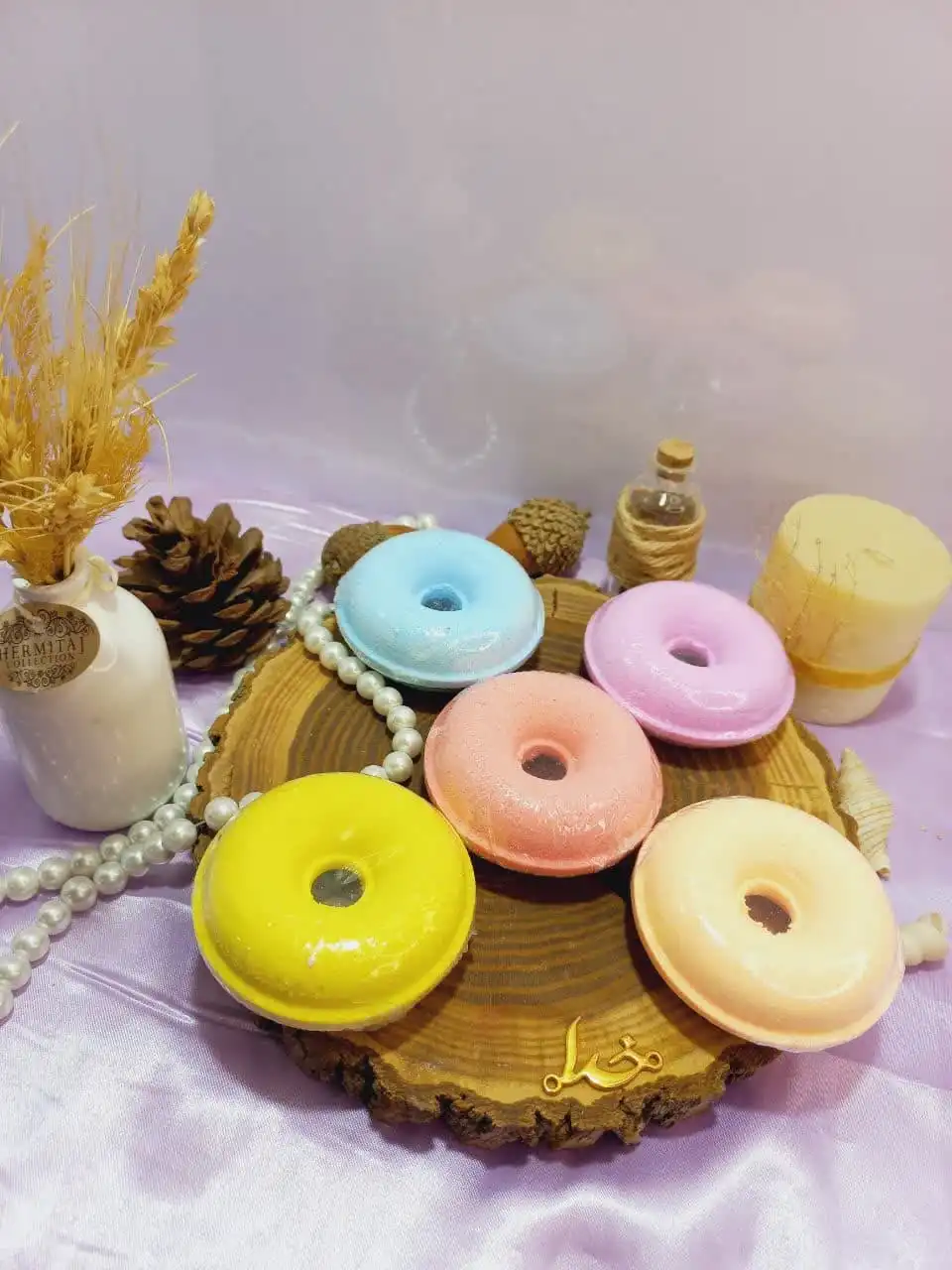 کوکتل و پدیکور دونات ساده 100 گرمی با کیفیت با جوشش عالی