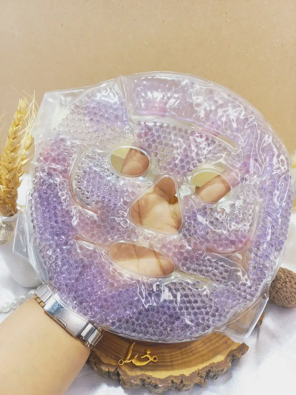 ماسک کمپرس تمام صورت ژله ای یخی