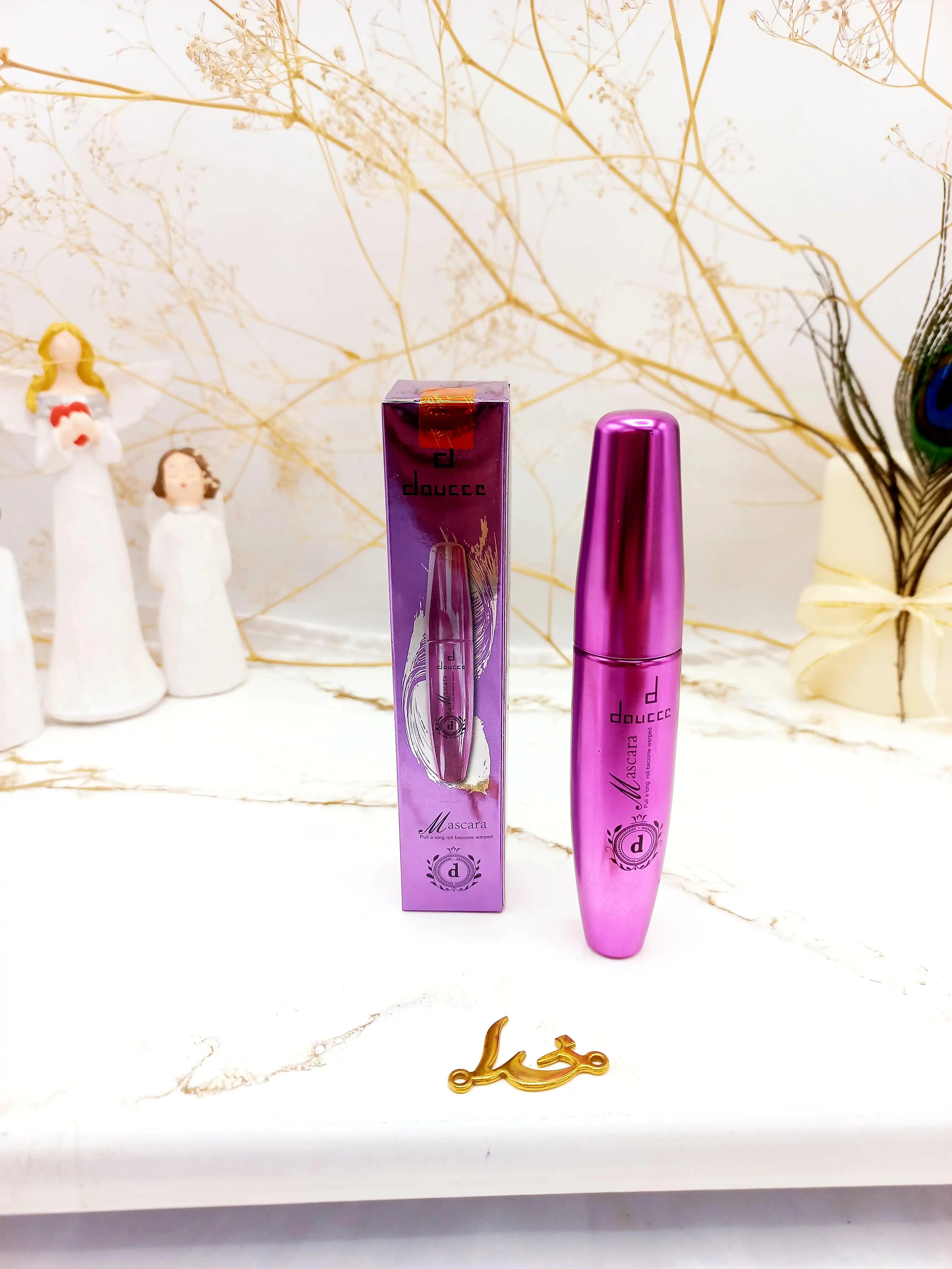 ریمل بلند کننده مشکی دوسه ماسکارا اورجینال (پوکه بنفش) doucce mascara کد V805