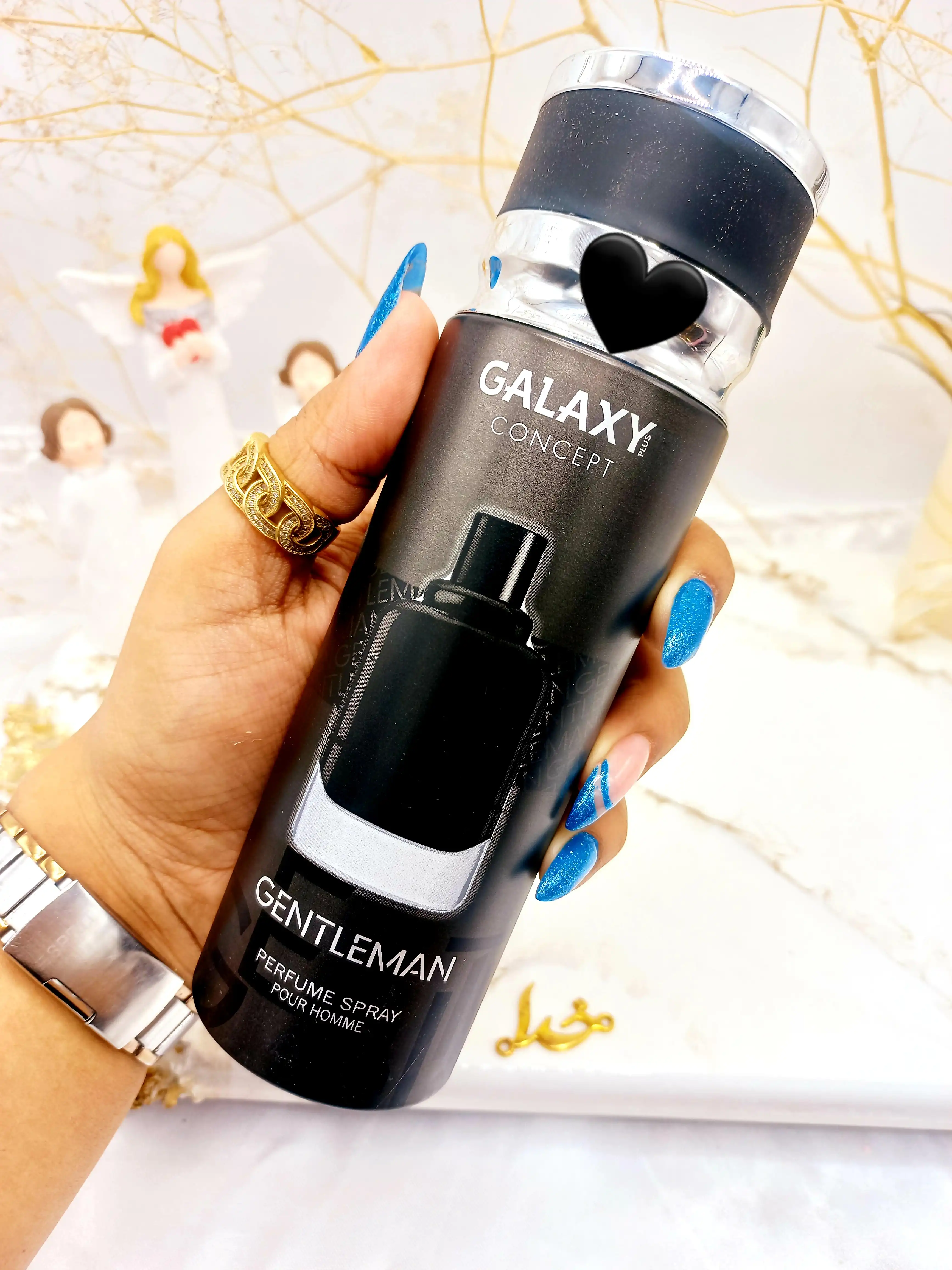 اسپری خوشبو کننده مردانه گلکسی GALAXY مدل GENTLEMAN کد B9956