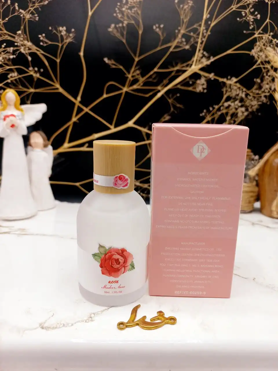 عطر خوش بو کننده بیکینی راحیه گل سرخ برند Maiden Arna کد YT_E0259_8