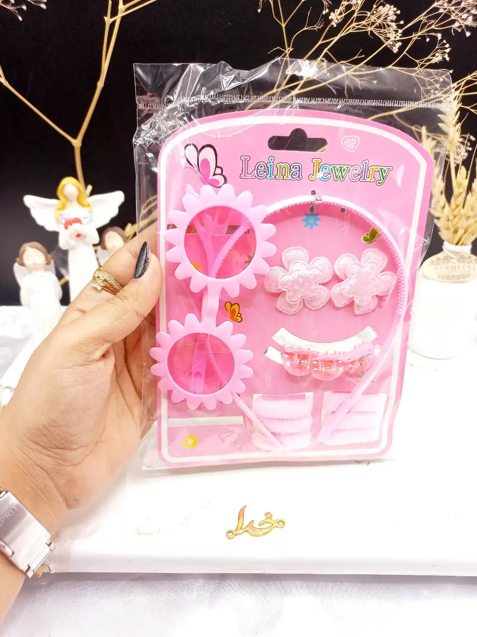 پک فانتزی دخترانه 5 تیکه برند Lein Jewelry