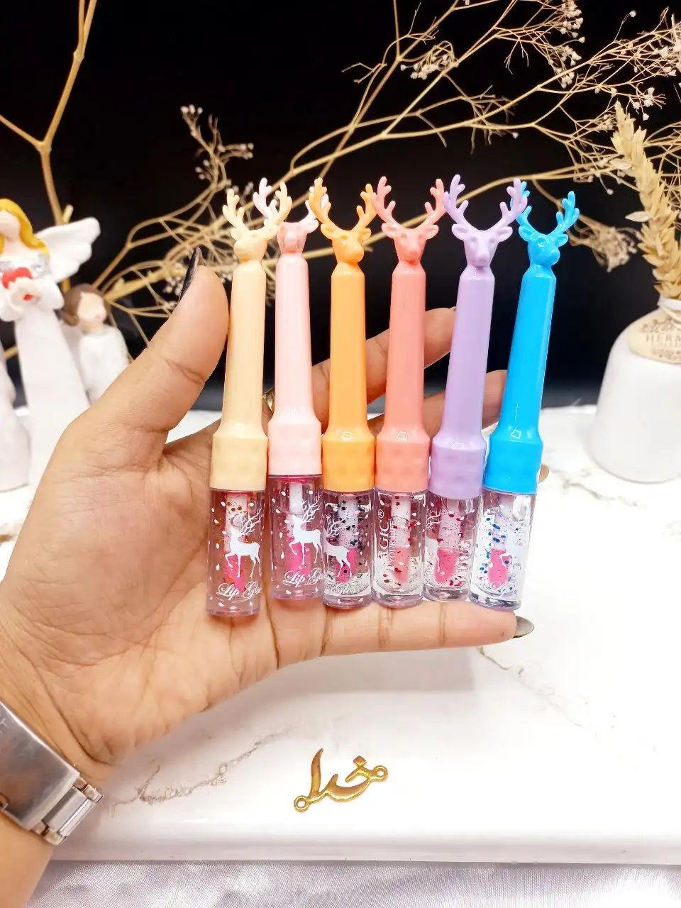 برق لب حرارتی زیبا گوزن مجیک MAGIC  کد LC914