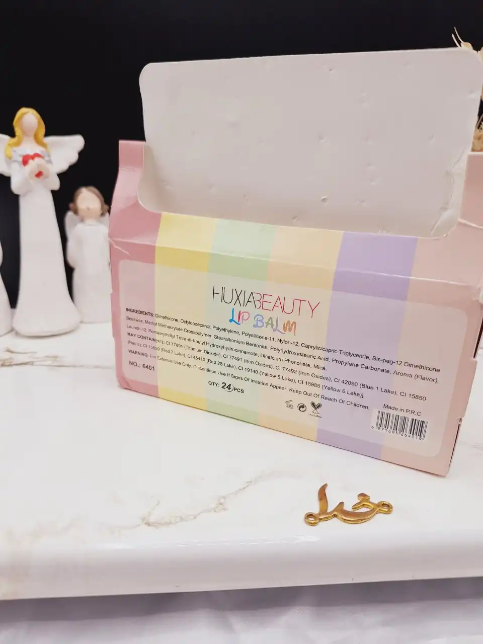 بالم لب فانتزی طرح دختر هوکسیا بیوتی HUXIA BEAUTY کد 6401