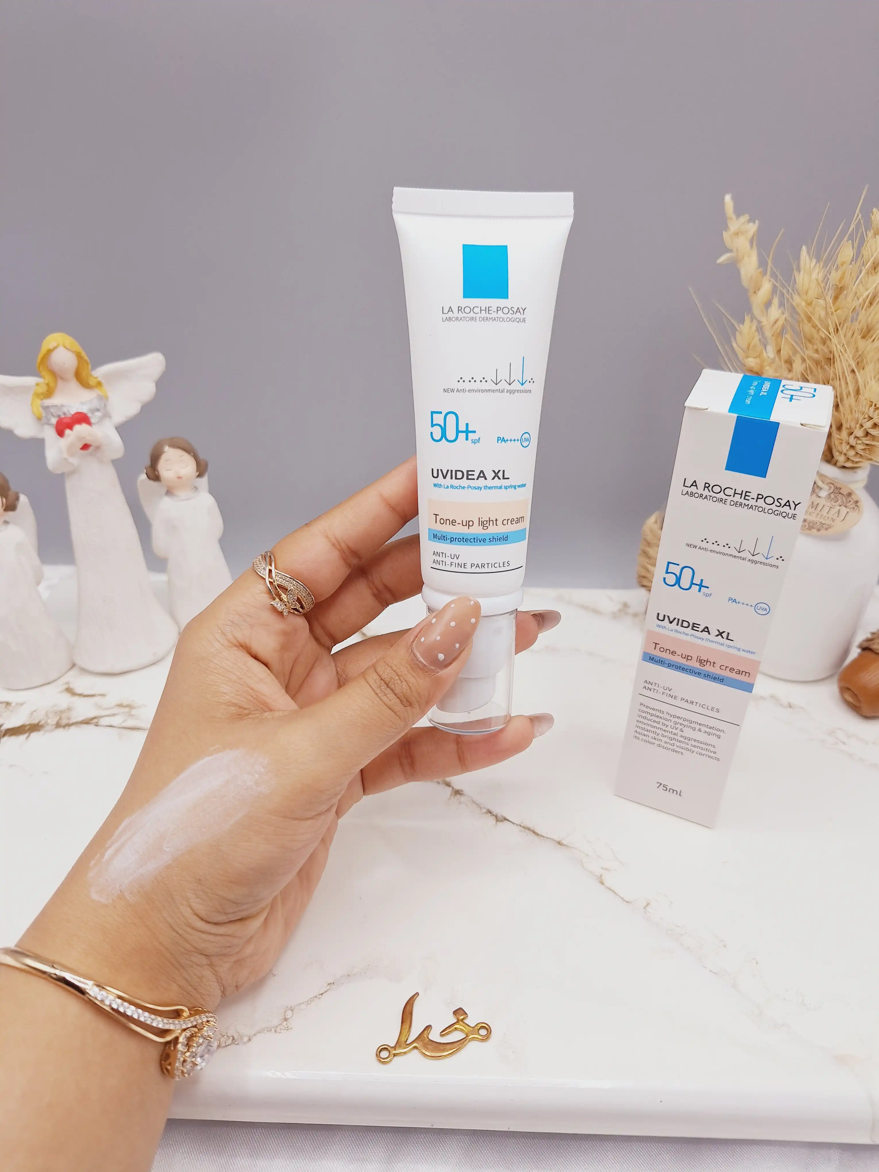 کرم روشن کننده ضد آفتاب تون آپ LA ROCHE-POSAY کد 5419