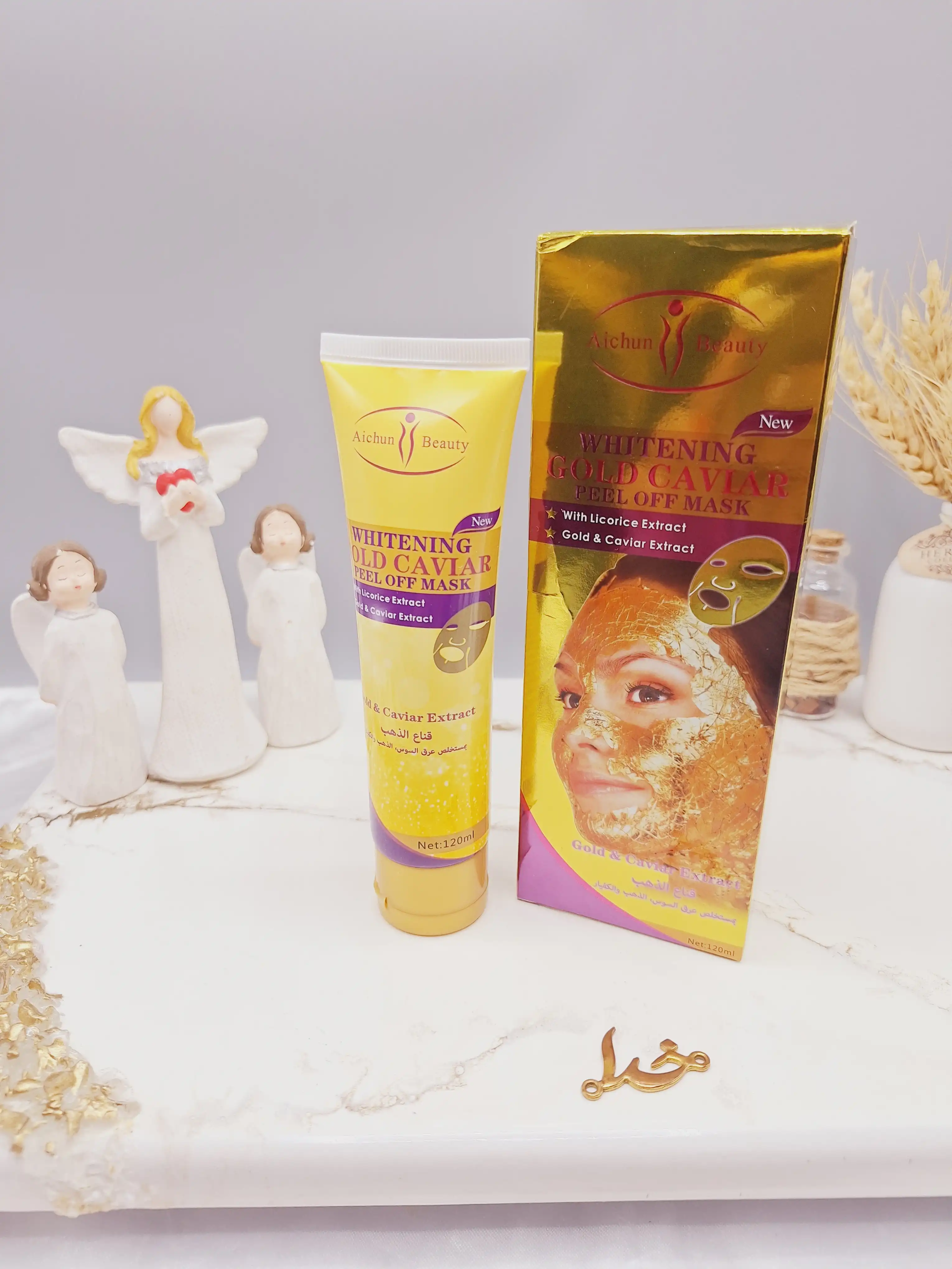 بلک ماسک تیوپی طلا آیچون بیوتی Aichun Beauty کد AS203-1