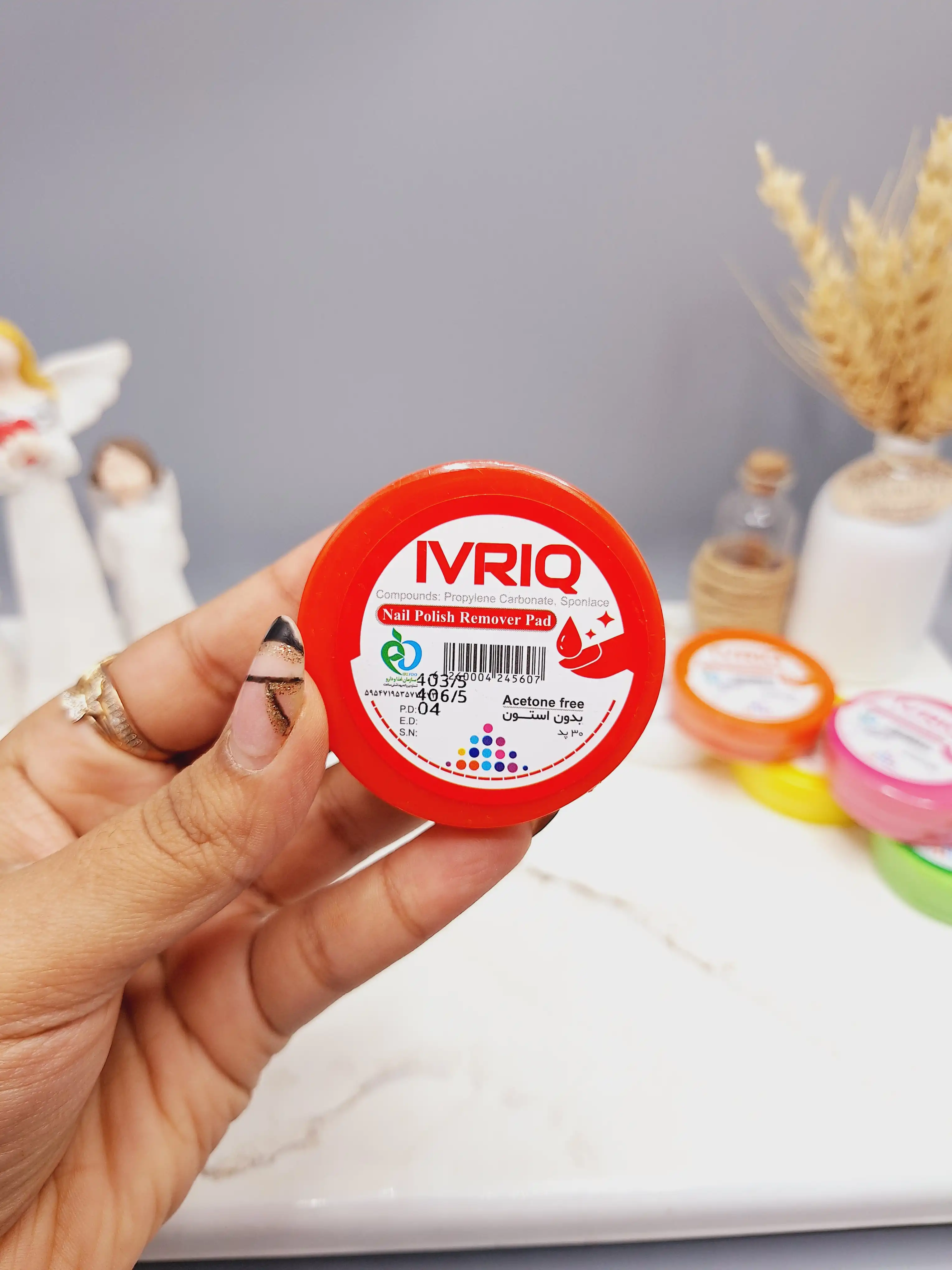 پد لاک پاک کن برند IVRIQ کیفیت عالی کد 5607