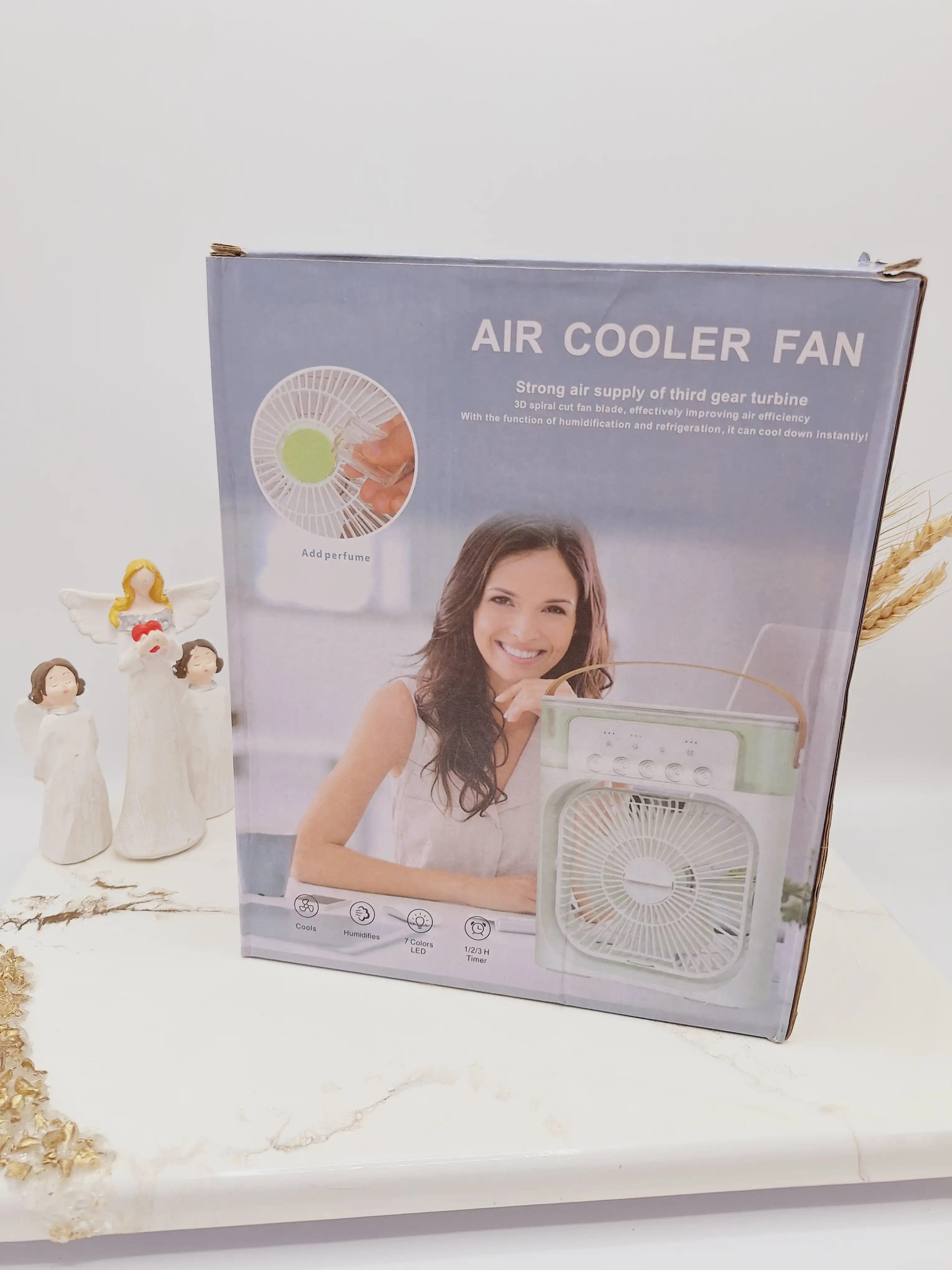 پنکه رومیزی مه پاش مدل Air Cooler Fan کد 5802 ساخت چین