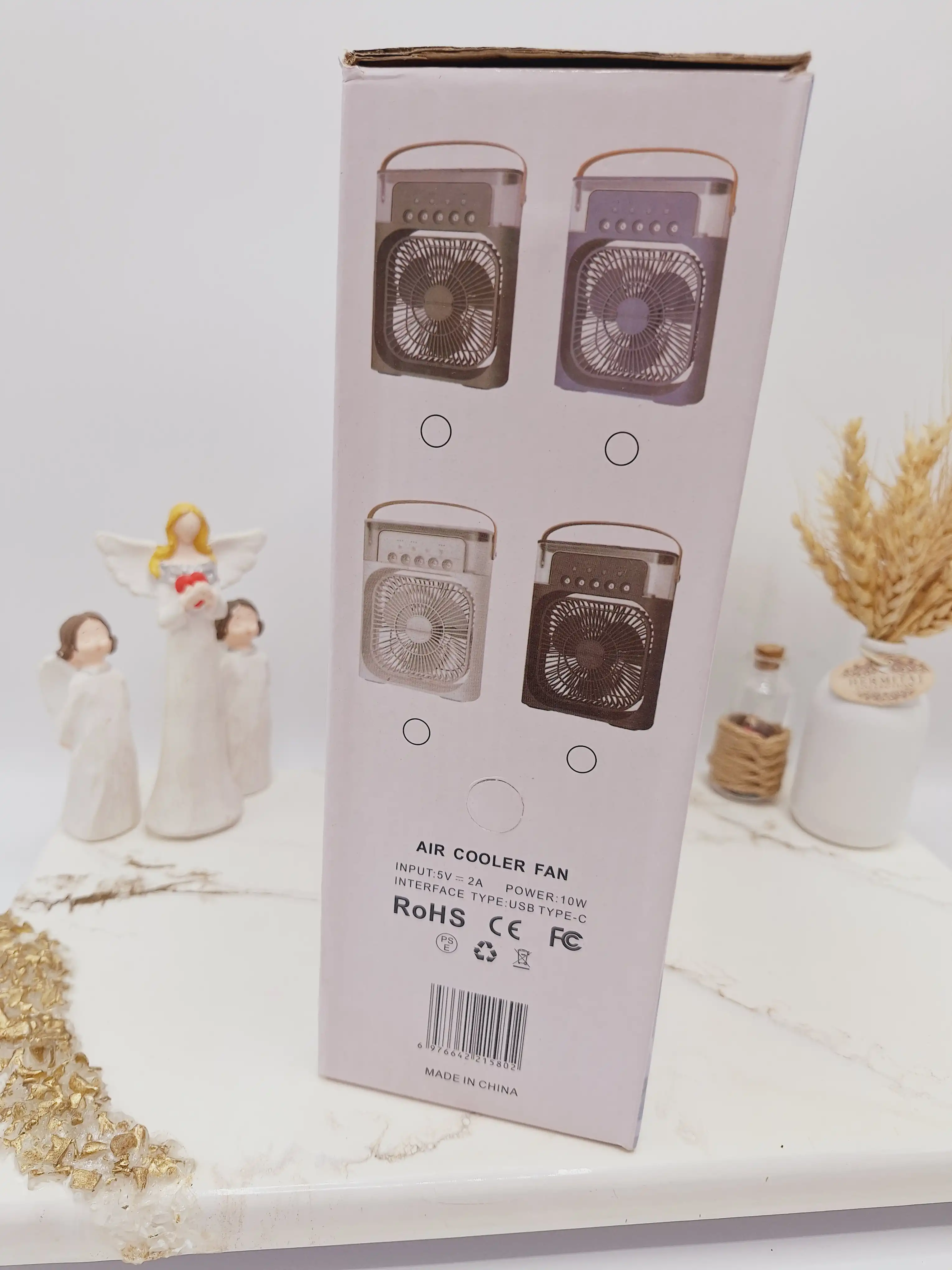 پنکه رومیزی مه پاش مدل Air Cooler Fan کد 5802 ساخت چین
