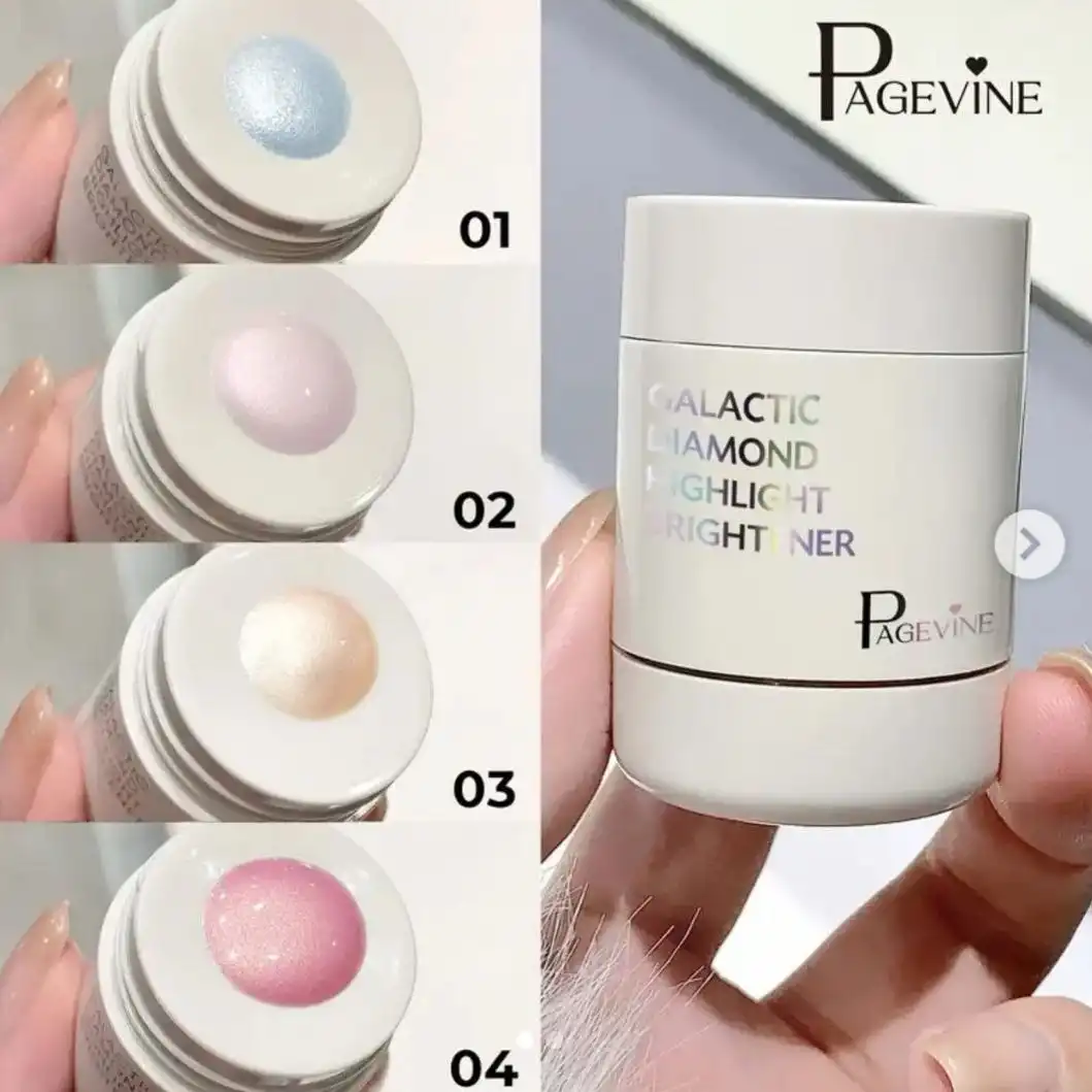 هایلایتر الماسی شاین دار PAGEVINE کد 0215