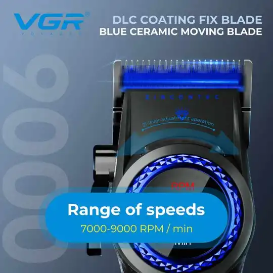 ماشین اصلاح موی سر و صورت VGR مدل V‑001 Blue Edition