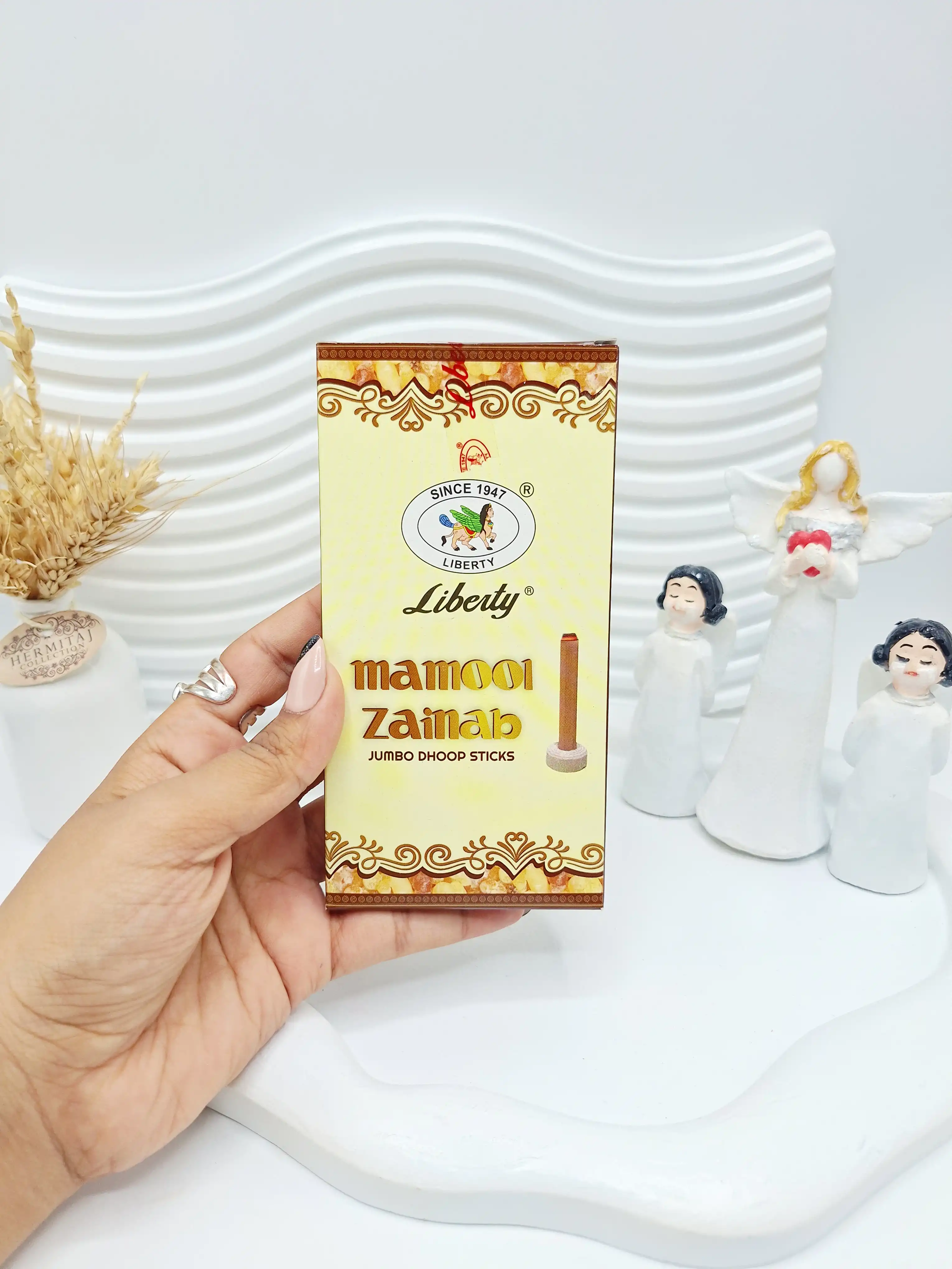 عود زینب با عطر چوب بامبو برند Liberty کد 0027