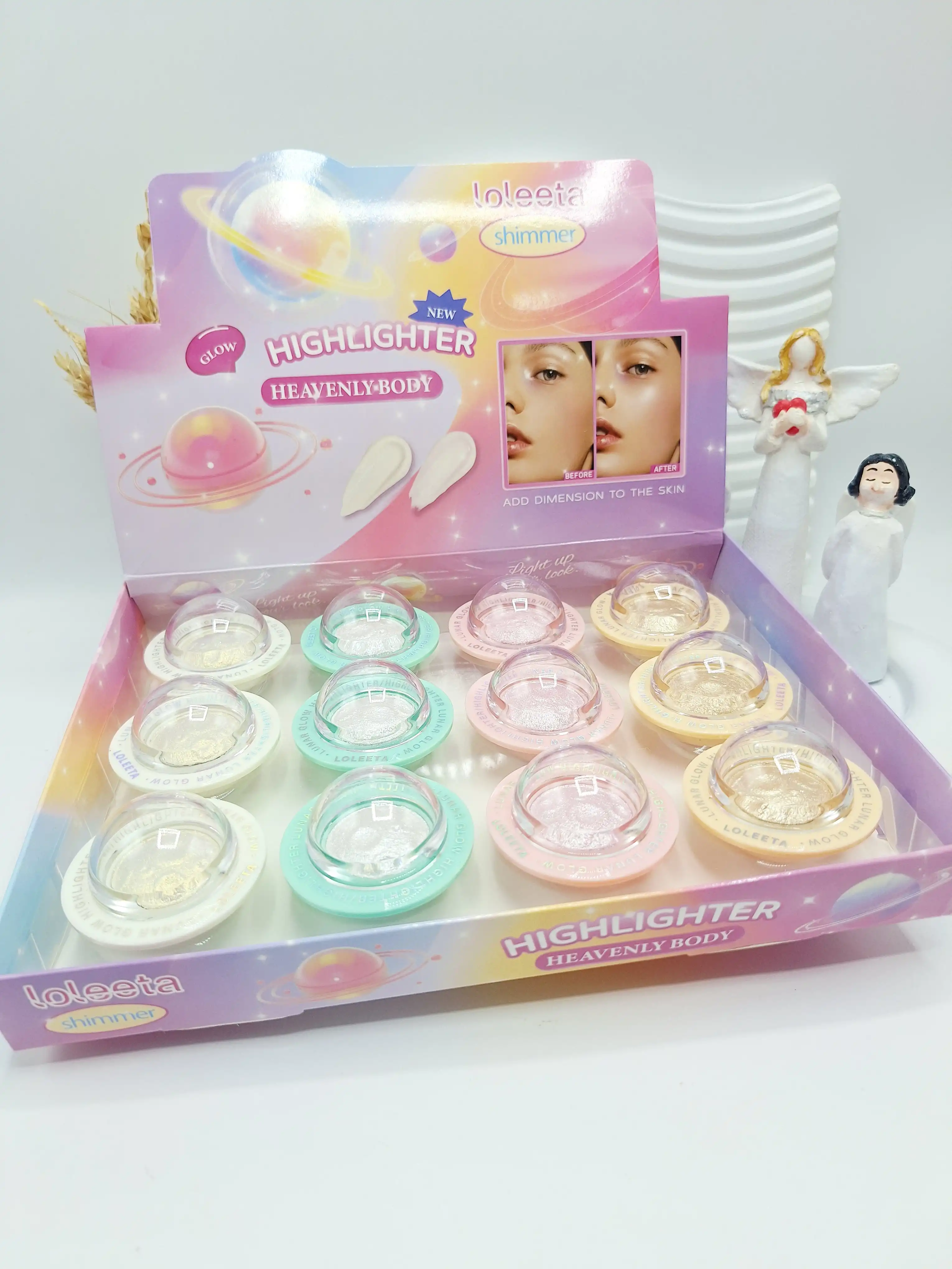 هایلایتر کهکشانی فضایی جذاب برند HIGHLIGHTER کد 6030