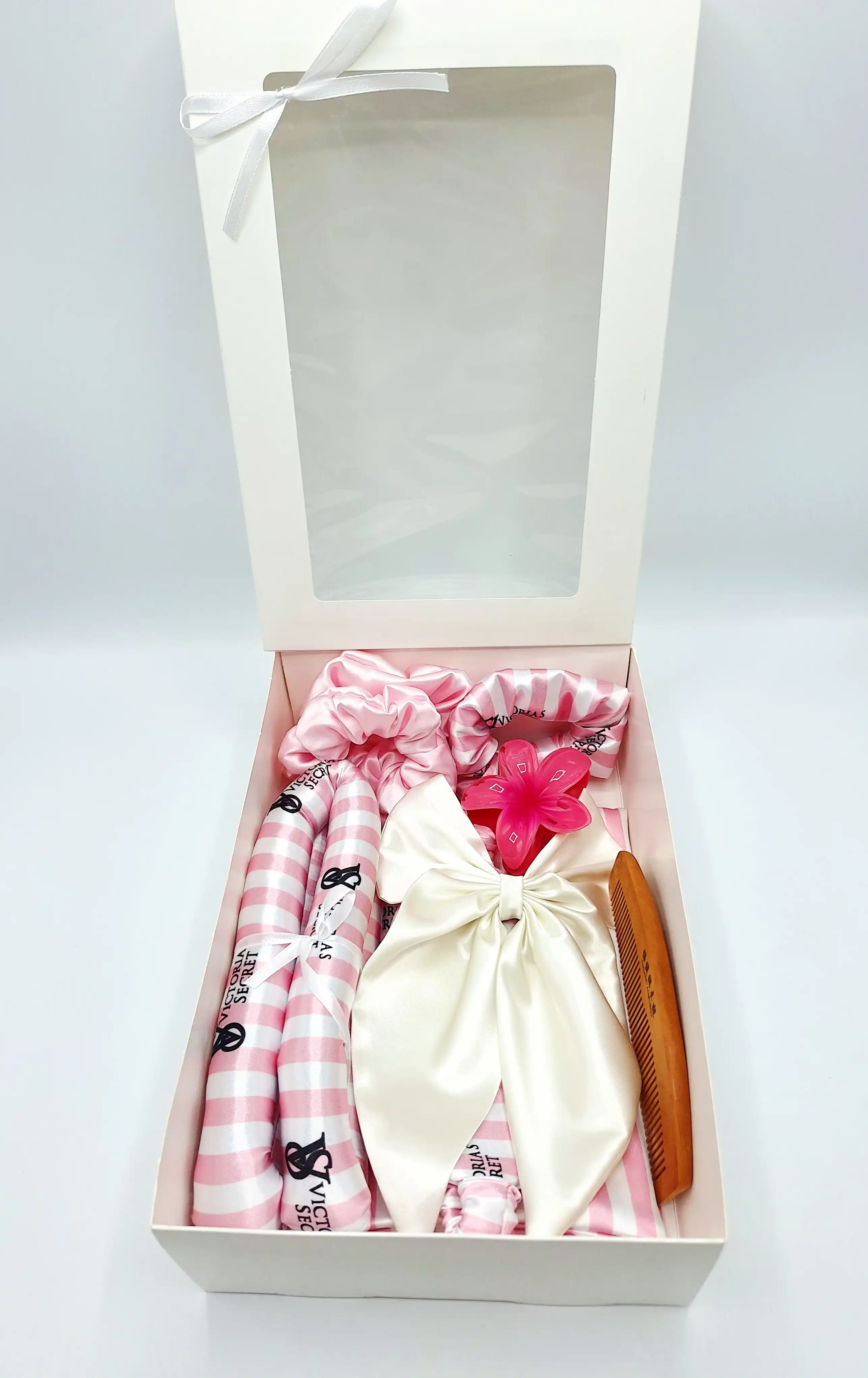 🌸✨️ست ساتن ال اکیس درجه ۱ خارجی مراقبت پوست و مو لوکس کیفیت دوخت بی نظیر 9 تیکه ( طرح ویکتوریاسکرت)🎀🥹