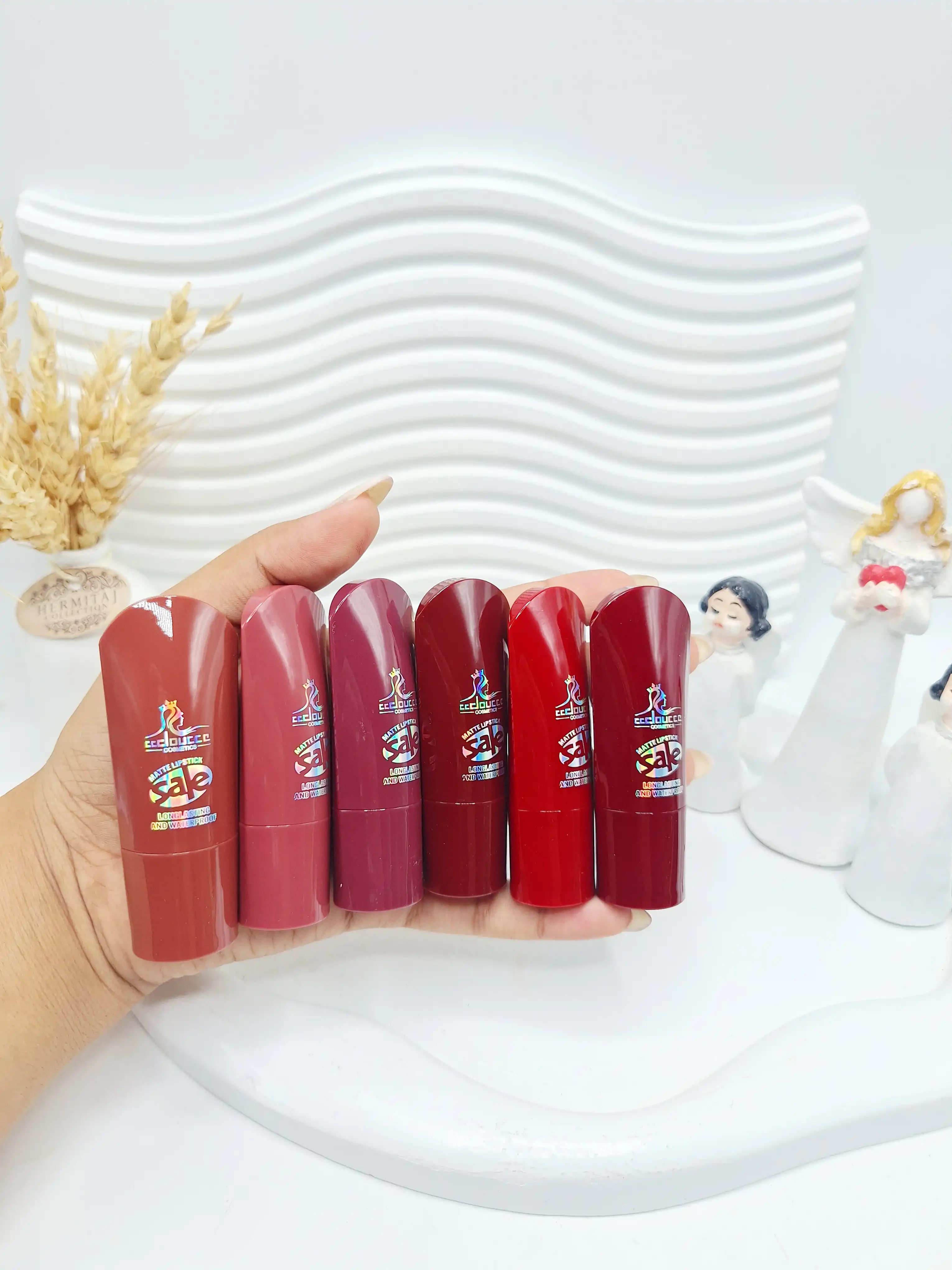 پک رژ 6 تایی جامد برند دو سه کد 1880