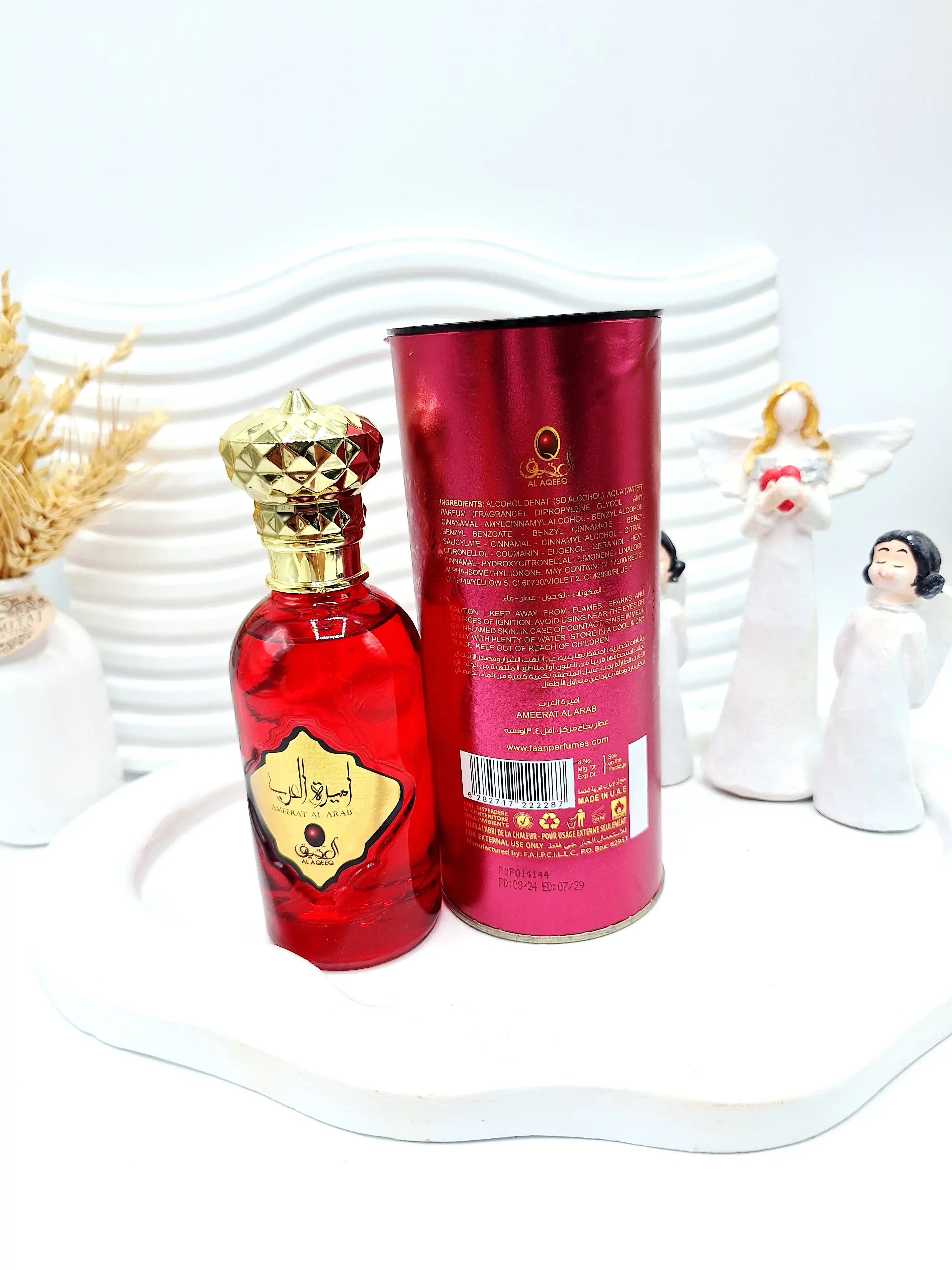 عطر ادوتویلت امیرة العرب AMEERAT AL ARAB برند العقید AL AGEED حجم 100 میل کد2287
